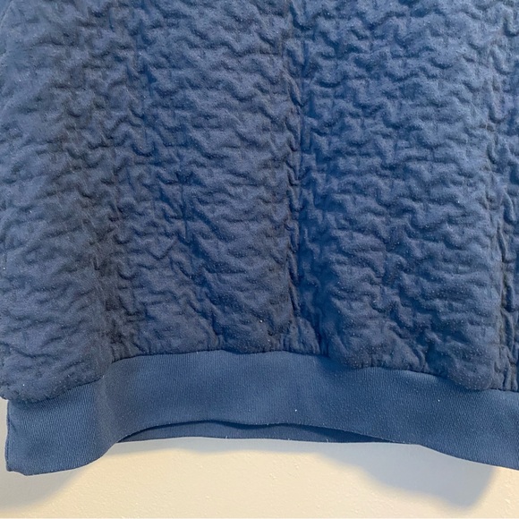 JoyLab sleeveless quilted pullover blue tank top L - Picture 4 of 10